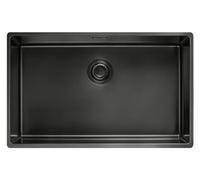 Franke - Sinks - Mythos Masterpièce tank BXM 110-68 anthracite - 725 x 450 x 200 mm - under cabinet 80 cm - manual waste -