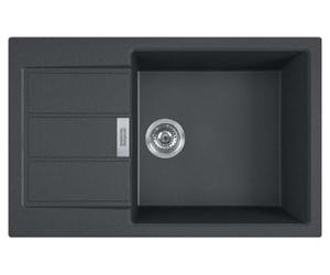 Franke Sirius S2D-611-78 XL Carbon Sink 1 Bowl 1 Drainer