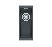 Franke Sirius SID110-16CB 1.0 Bowl Tectonite Undermount Black Kitchen Sink