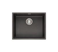 Franke Sirius SID110-50CB 1.0 Bowl Tectonite Undermount Black Kitchen Sink