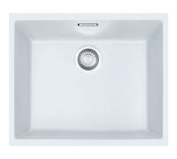 Franke Sirius SID110-50PW 1.0 Bowl Tectonite Undermount White Kitchen Sink
