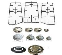 Franke Trend Complete Set of 3 Grills + 5 Kitchen Burners P 1559 B 0239 + B 0241