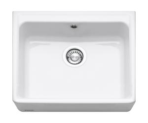 Franke VBK710WH Belfast Single Bowl Ceramic Sink - WHITE