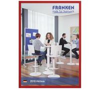 Franken A4 Magnetic Din Document Holder - Red, 1 stick