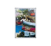 Franken BS0704 Picture frame Transparent, Silver 624 x 871 x 12mm A1