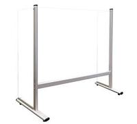 Franken Counter and Desk Protection Screen with side panels 100 x 65cm