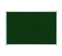 Franken X-tra!Line Wall Mounted Felt Pin Board 600 x 450mm Green, Silver