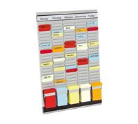 Franken PV1 T-Card Office Planner with German Headings 31.5 x 49 cm 20 Items 5 M