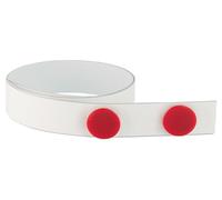 Franken ST1301 Magnetic Tape Height: 35 mm. 500 x 3,5 cm White