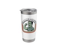 Franken-Tastic Strong Frankenstein Halloween Tee Stainless Steel Insulated Tumbler
