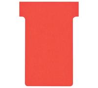Franken TK101 T-Cards Size 1 for Card Holder 27 mm Pack of 100 Red 17 mm red