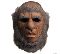 Frankenstein and The Monster from Hell Mask Costume Accessory Brown