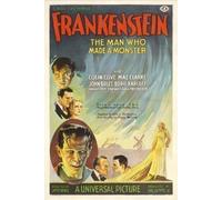 FRANKENSTEIN ...Boris Karloff... Vintage 1931 Movie Poster A1 A2 A3 A4 Sizes (A2 Size [42x 61cms])