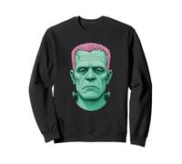 Frankenstein Emo Pink Halloween Queer Gothic Monster Sweatshirt
