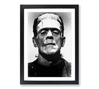 Frankenstein Framed Print | A2 Oak Framed Wall Art | Ready to Hang | Modern Nature Picture | Living Room Bedroom Lounge Office