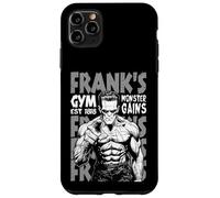 Frankenstein Gym Frank's Monster Gains Vintage Halloween Case for iPhone 11 Pro Max