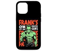 Frankenstein Gym Frank's Monster Gains Vintage Halloween Case for iPhone 12/12 Pro