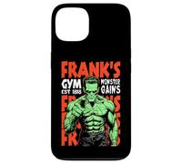 Frankenstein Gym Frank's Monster Gains Vintage Halloween Case for iPhone 13