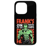 Frankenstein Gym Frank's Monster Gains Vintage Halloween Case for iPhone 13 Pro