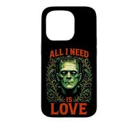 Frankenstein I Need Love | Grunge Horror Halloween Case for iPhone 15 Pro