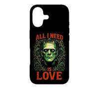 Frankenstein I Need Love | Grunge Horror Halloween Case for iPhone 17