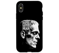 Frankenstein Mary Shelley Quote Love Fear Halloween Monster Case for iPhone X/XS