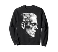 Frankenstein Mary Shelley Quote Love Fear Halloween Monster Sweatshirt