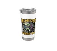 Frankenstein Misunderstood Monster Vintage Comic Book Stainless Steel Insulated Tumbler