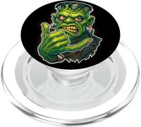 Frankenstein Monster Cool Cartoon Zombie Shaka PopSockets PopGrip for MagSafe