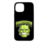 Frankenstein Monster Face Halloween Horror Movie Fan Case for iPhone 15
