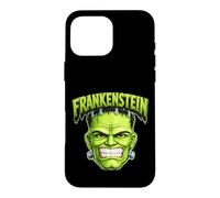 Frankenstein Monster Face Halloween Horror Movie Fan Case for iPhone 16 Pro Max