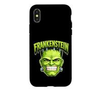 Frankenstein Monster Face Halloween Horror Movie Fan Case for iPhone X/XS