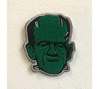 Frankenstein Monster face Iron on Sew on Embroidered Patch