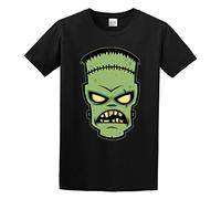 Frankenstein Monster John Schwegel Transparent O-Neck Unisex Short Sleeve T-Shirt Black