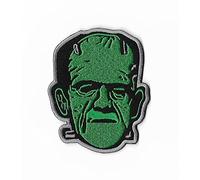 Frankenstein Patch Embroidered Iron / Sew on Badge DIY Applique Boris Karloff Classic Horror Movie Souvenir Costume Universal Monsters Retro