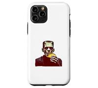 Frankenstein’s Monster Eats a Taco, Comic Horror Food Mashup Case for iPhone 11 Pro