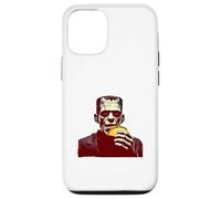 Frankenstein’s Monster Eats a Taco, Comic Horror Food Mashup Case for iPhone 12/12 Pro