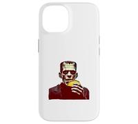 Frankenstein’s Monster Eats a Taco, Comic Horror Food Mashup Case for iPhone 14