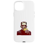 Frankenstein’s Monster Eats a Taco, Comic Horror Food Mashup Case for iPhone 15 Plus