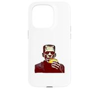 Frankenstein’s Monster Eats a Taco, Comic Horror Food Mashup Case for iPhone 15 Pro