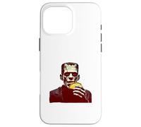 Frankenstein’s Monster Eats a Taco, Comic Horror Food Mashup Case for iPhone 16 Pro Max