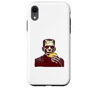 Frankenstein’s Monster Eats a Taco, Comic Horror Food Mashup Case for iPhone XR
