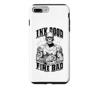 Frankenstein Tattoo Ink Good Fire Bad Halloween Monster Case for iPhone 7 Plus/8 Plus