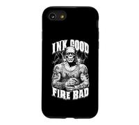 Frankenstein Tattoo Ink Good Fire Bad Halloween Monster Case for iPhone SE (2020) / 7/8