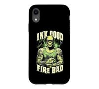 Frankenstein Tattoo Ink Good Fire Bad Halloween Monster Case for iPhone XR