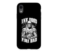 Frankenstein Tattoo Ink Good Fire Bad Halloween Monster Case for iPhone XR