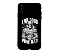 Frankenstein Tattoo Ink Good Fire Bad Halloween Monster Case for iPhone XS Max