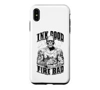 Frankenstein Tattoo Ink Good Fire Bad Halloween Monster Case for iPhone XS Max