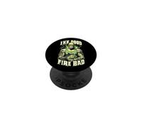 Frankenstein Tattoo Ink Good Fire Bad Halloween Monster PopSockets Adhesive PopGrip