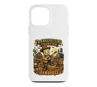 Frankenstein's Frontier Jamboree Vintage Cowboy Halloween Case for iPhone 13 Pro Max